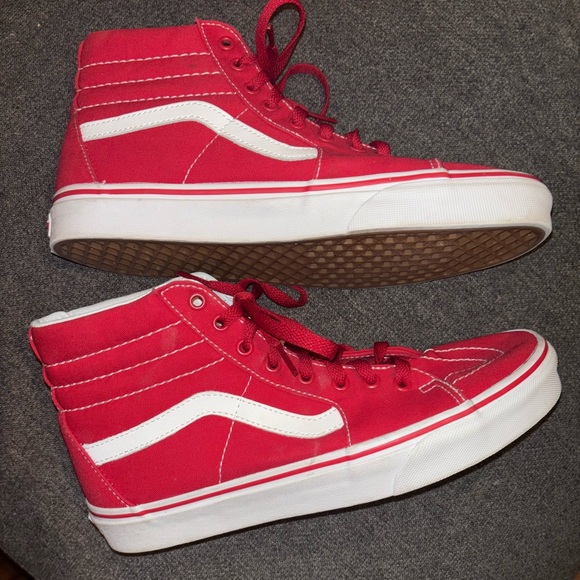 Men's vans high top red - Picture 2 of 3